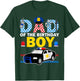 Dad of the Birthday Boy Kids Police Car Theme Party Matching T-Shirt - T-Shirt | Forest
