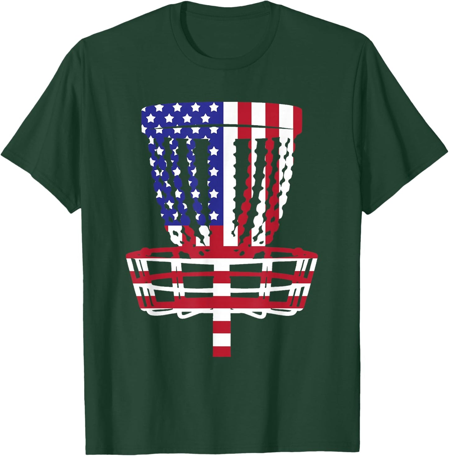 Cool Disc Golf Design Women Kids Disc Golf Player T-Shirt - T-Shirt | Forest