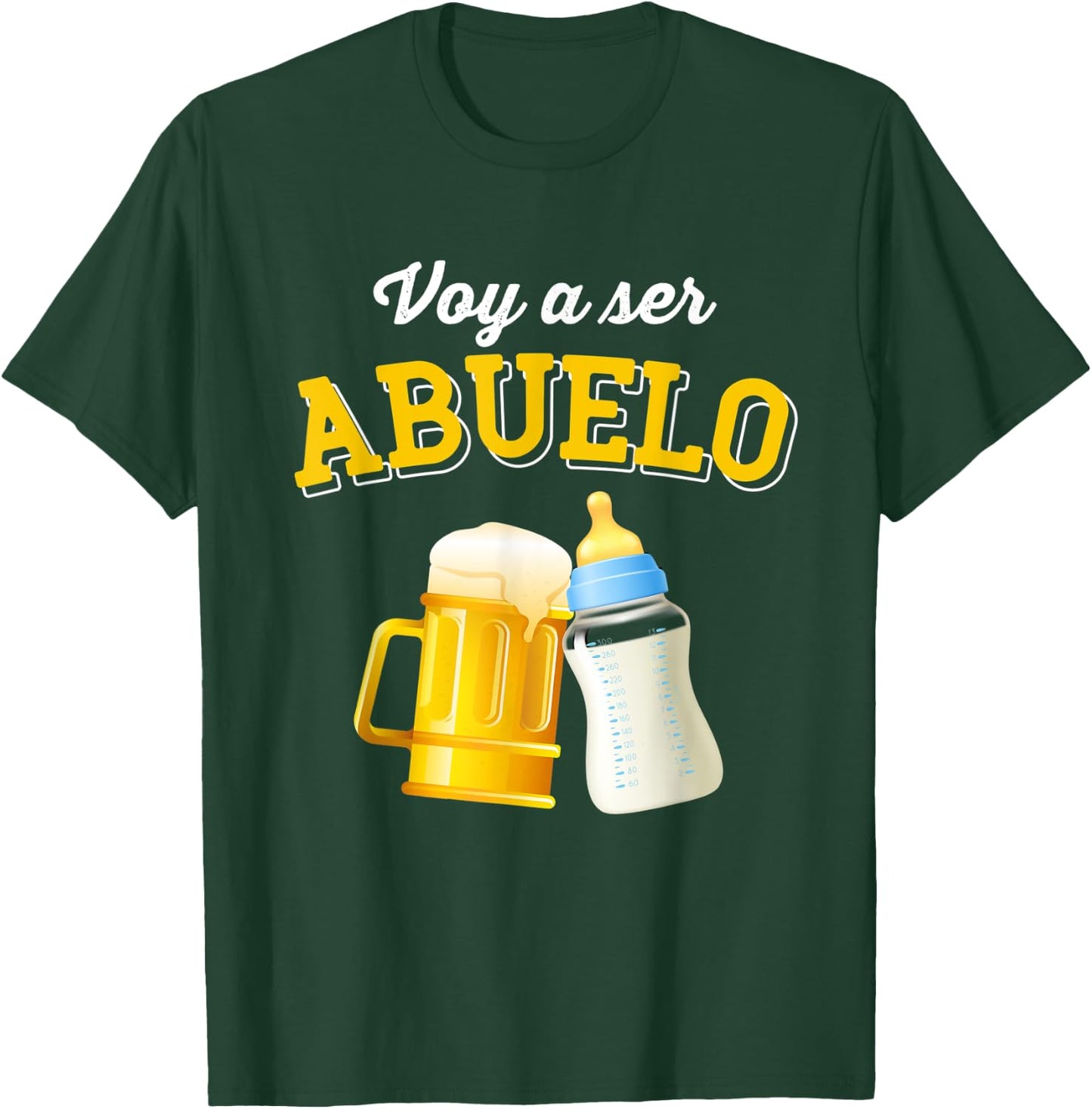 I'm going to be grandpa - future grandpa in 2021 beer bottle T-Shirt - T-Shirt | Forest
