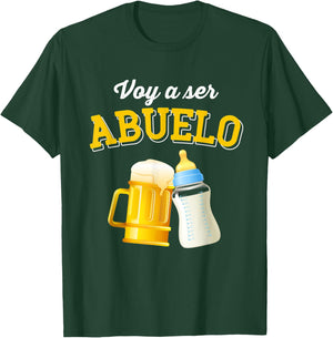 I'm going to be grandpa - future grandpa in 2021 beer bottle T-Shirt - T-Shirt | Forest