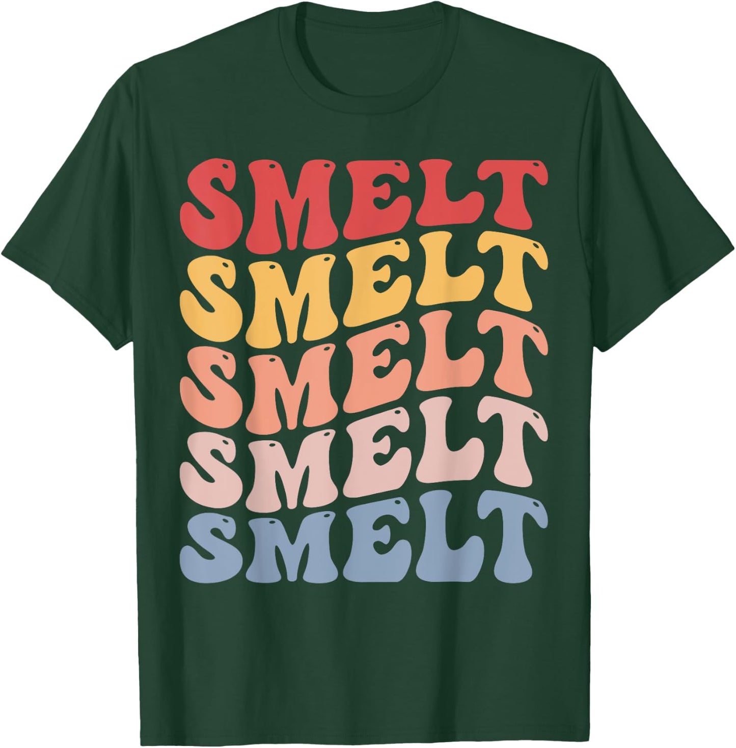 Smelt Groovy Retro Fish T-Shirt - T-Shirt | Forest