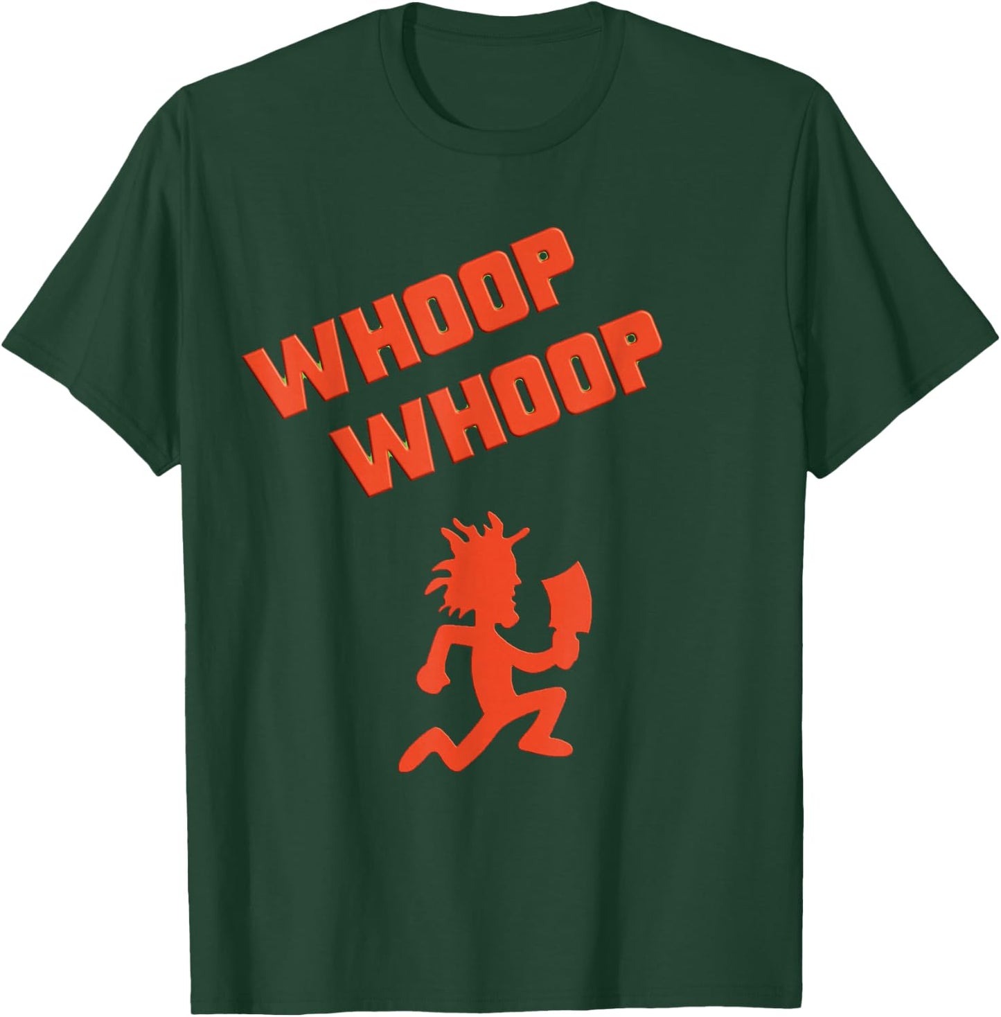 Juggalette ICP Whoop Man Extreme Colors Design T-Shirt - T-Shirt | Forest