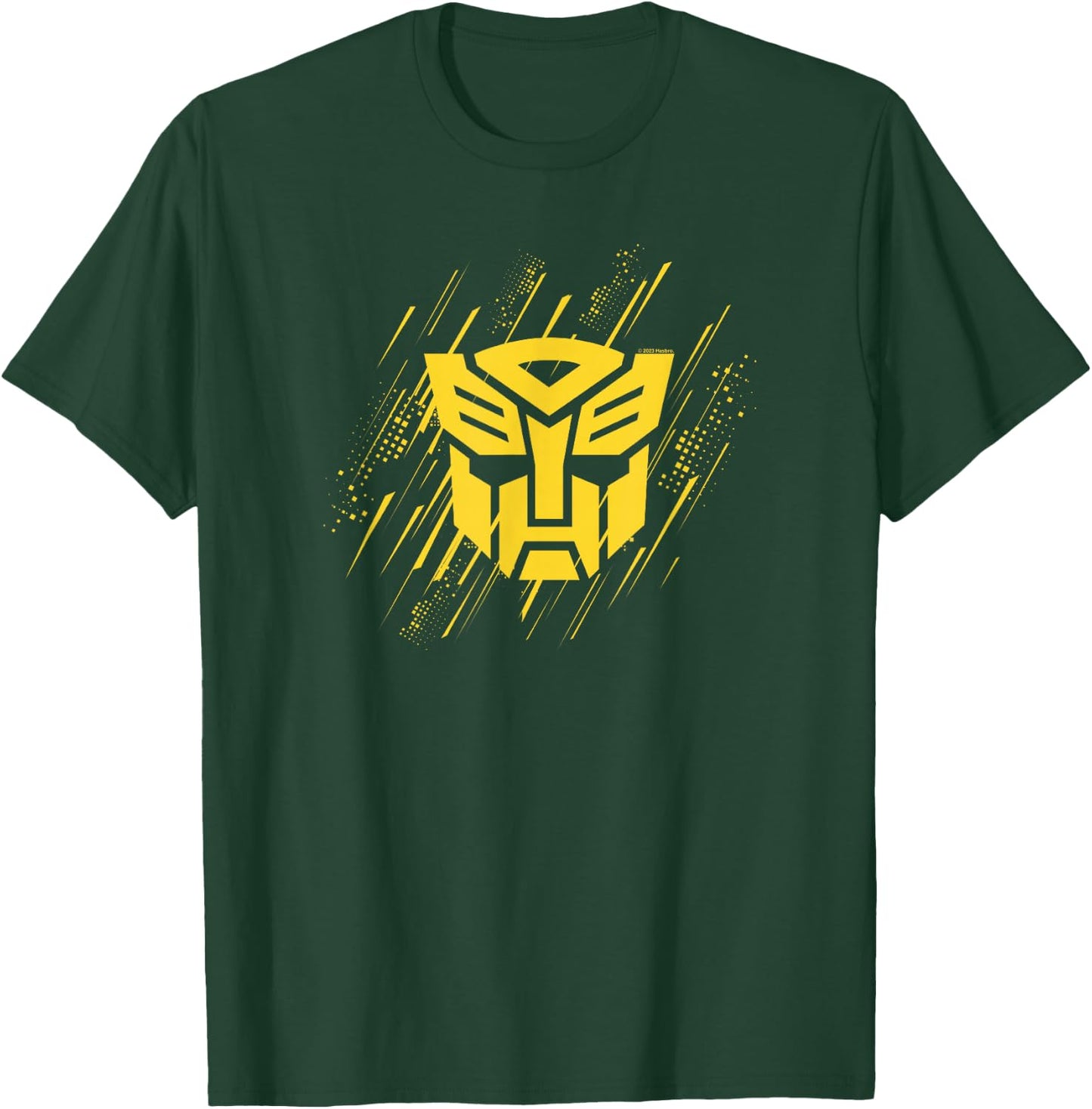 Transformers Autobots Iconic Yellow Lined Logo T-Shirt - T-Shirt | Forest