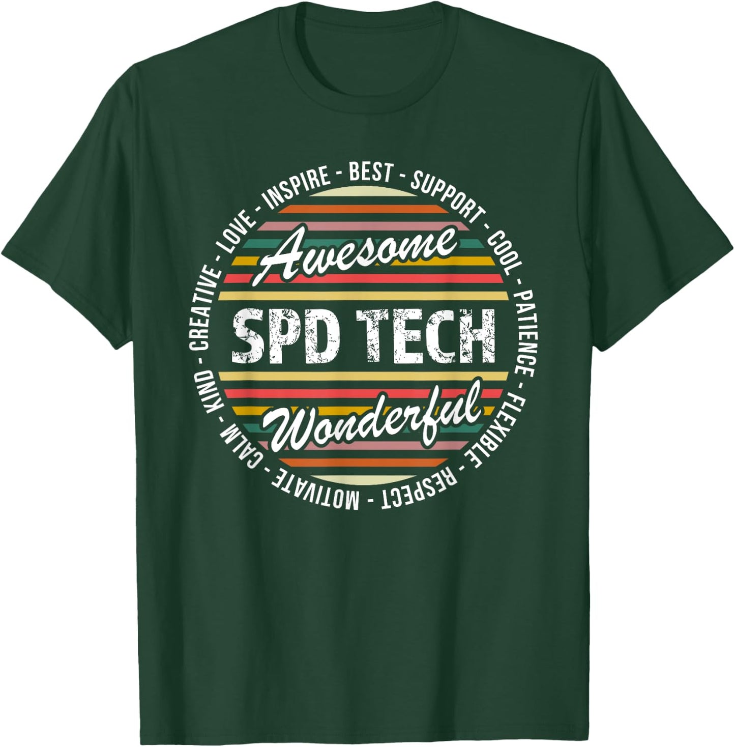 Sterile Processing Technician Shirt SPD Tech Week Gifts T-Shirt - T-Shirt | Forest