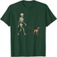 Funny Xoloitzcuintli Xolo Skeleton Dog Walking Halloween Dog T-Shirt - T-Shirt | Forest