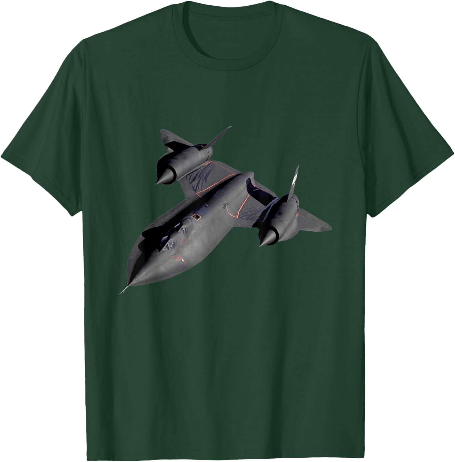 SR-71 Blackbird Airplane T-Shirt - T-Shirt | Forest