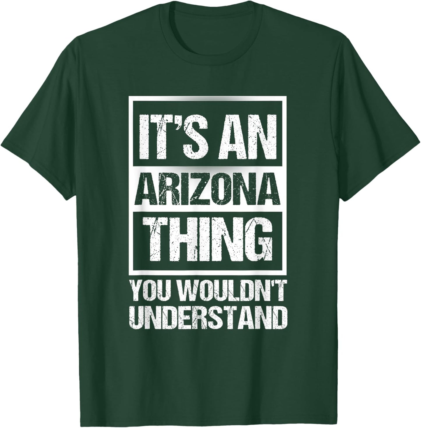 Retro Vintage Souvenir Arizona T-Shirt - T-Shirt | Forest