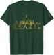Brazil Skyline Rio De Janeiro Brasil Brasilian Souvenir T-Shirt - T-Shirt | Forest