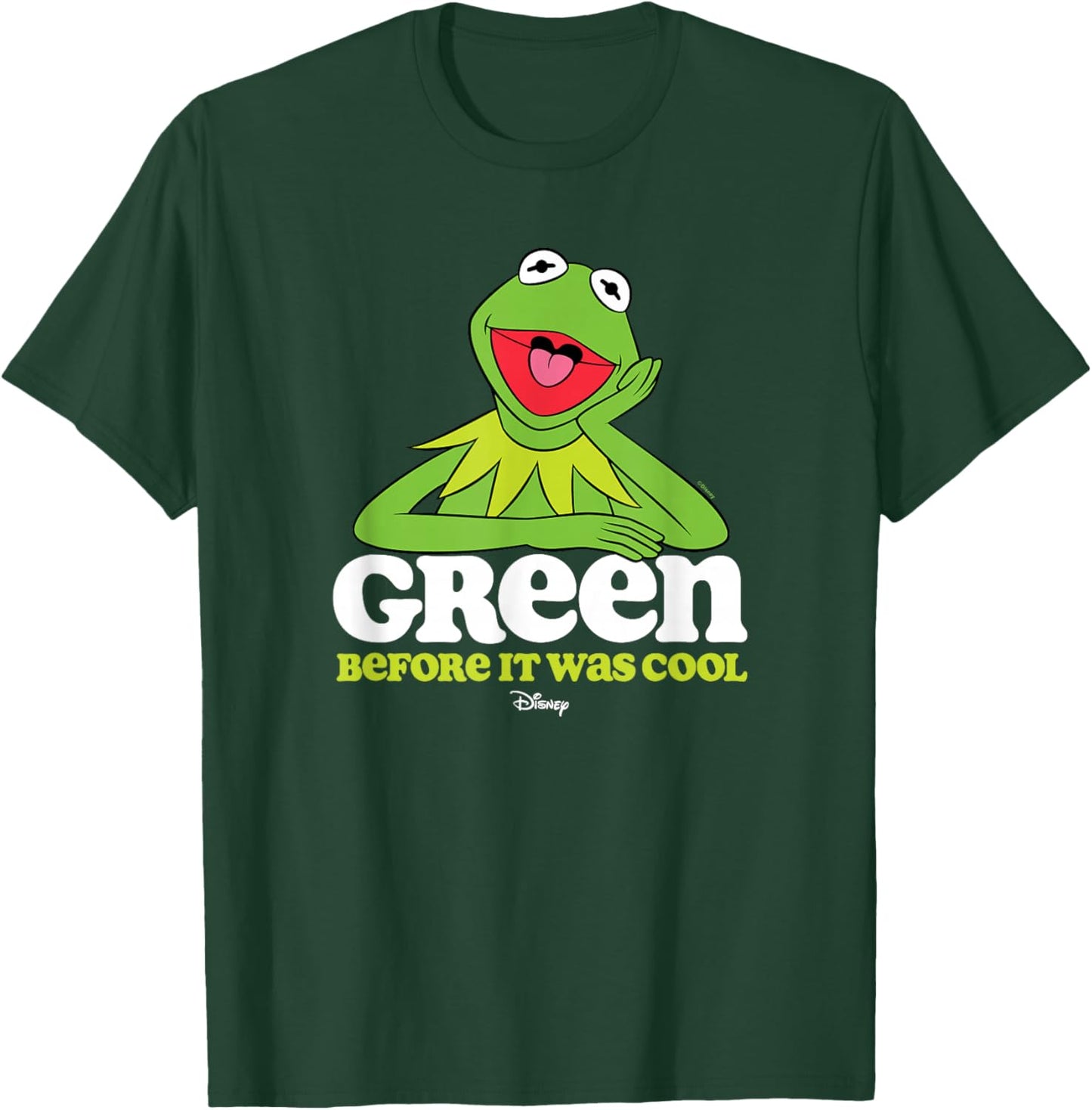 The Muppets - Kermit Green Before It Was Cool T-Shirt - T-Shirt | Forest