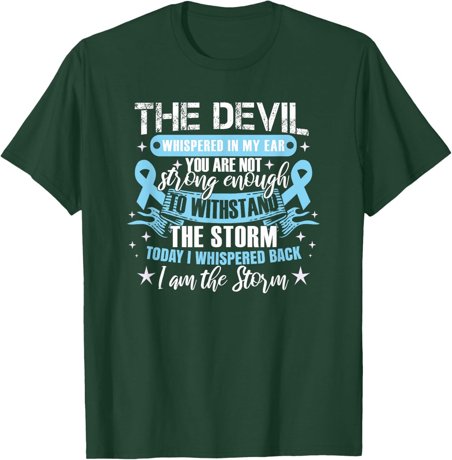 Colon Cancer Awareness | Colon Cancer Warrior T-Shirt - T-Shirt | Forest