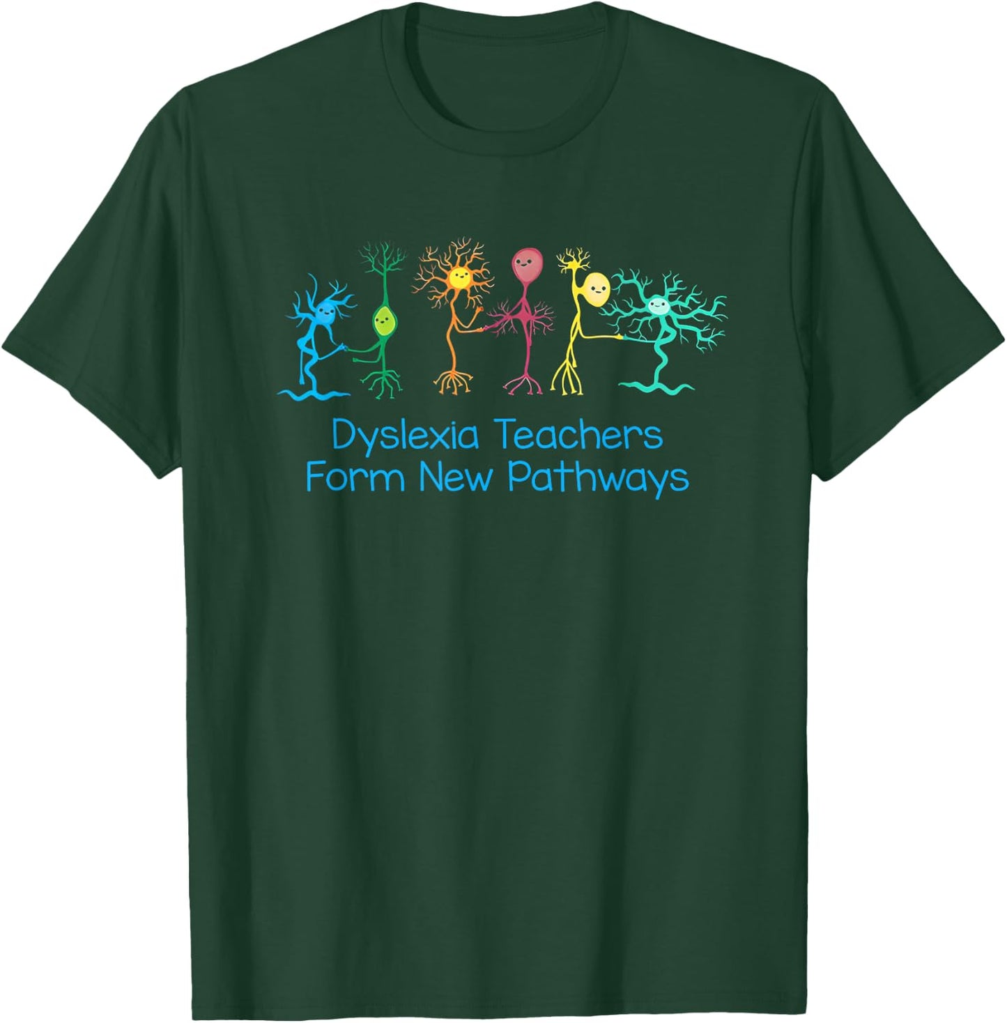 Dyslexia Specialist Teacher Squad Dyslexia Interventionist T-Shirt - T-Shirt | Forest