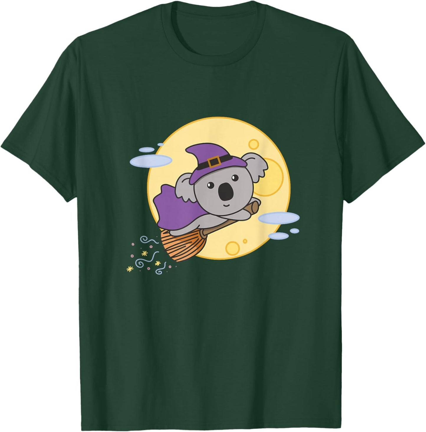 Koala Halloween Witches Costume Koalas Halloween T-Shirt - T-Shirt | Forest