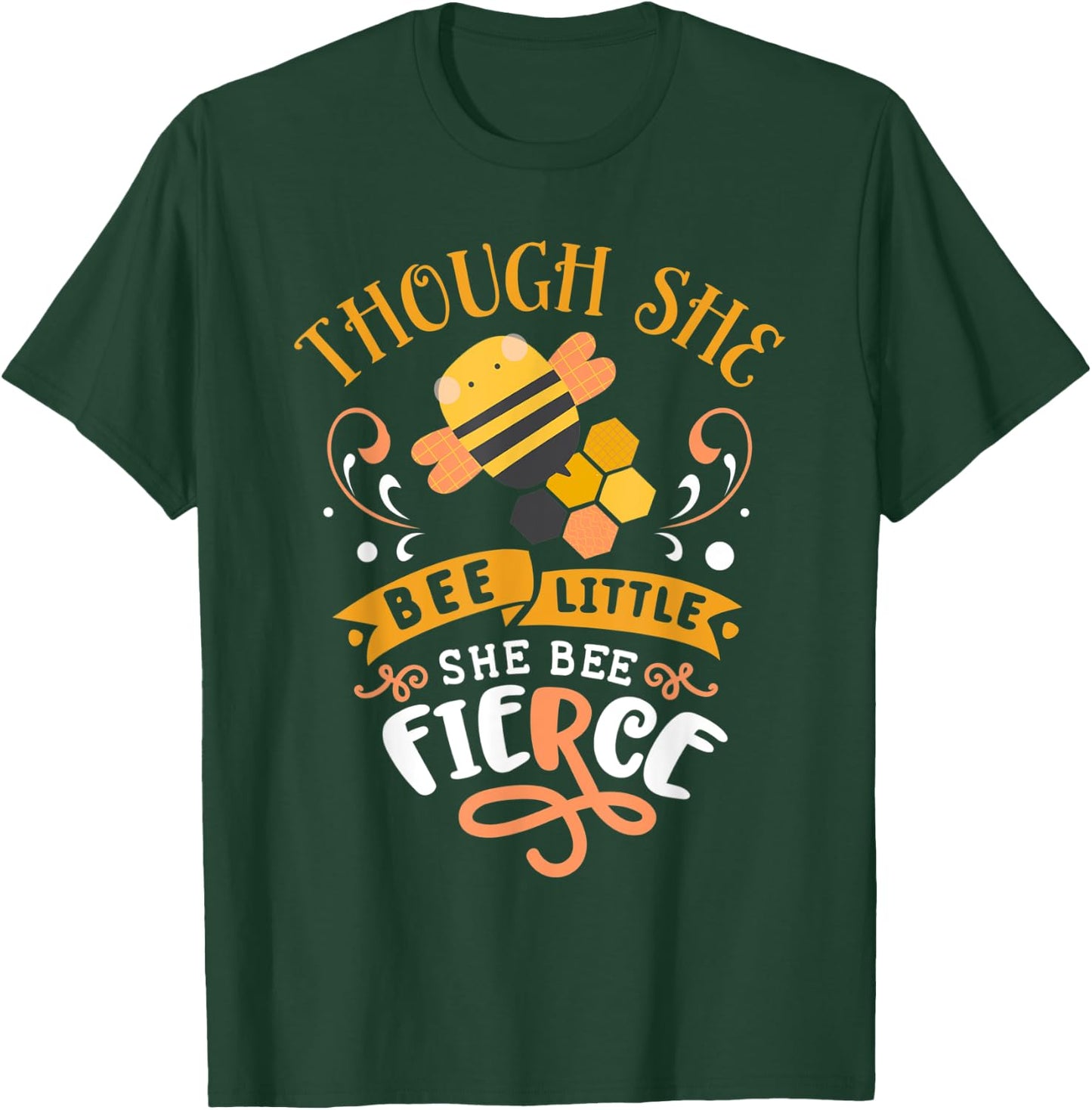 Fierce Little Bee T-Shirt - T-Shirt | Forest