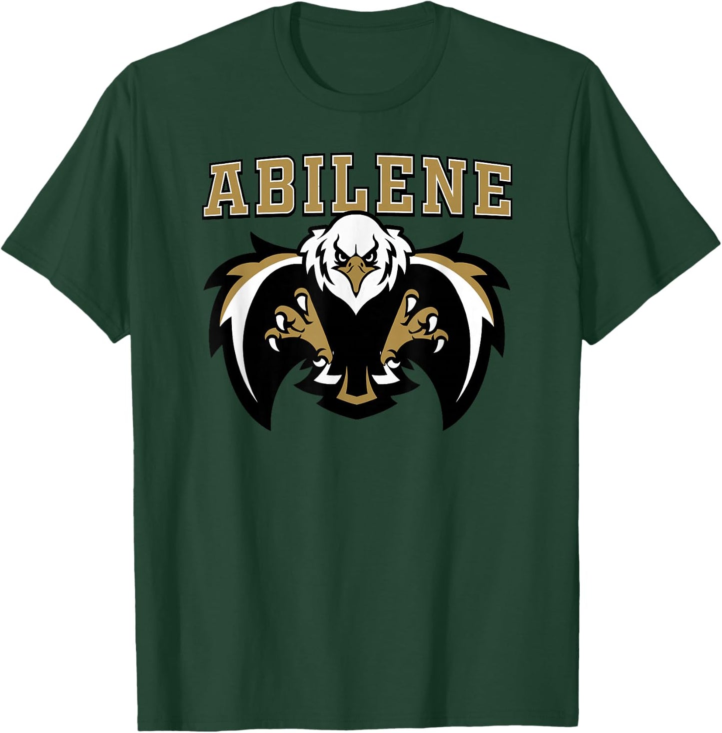 Abilene Eagles High School Team Spirit T-Shirt - T-Shirt | Forest
