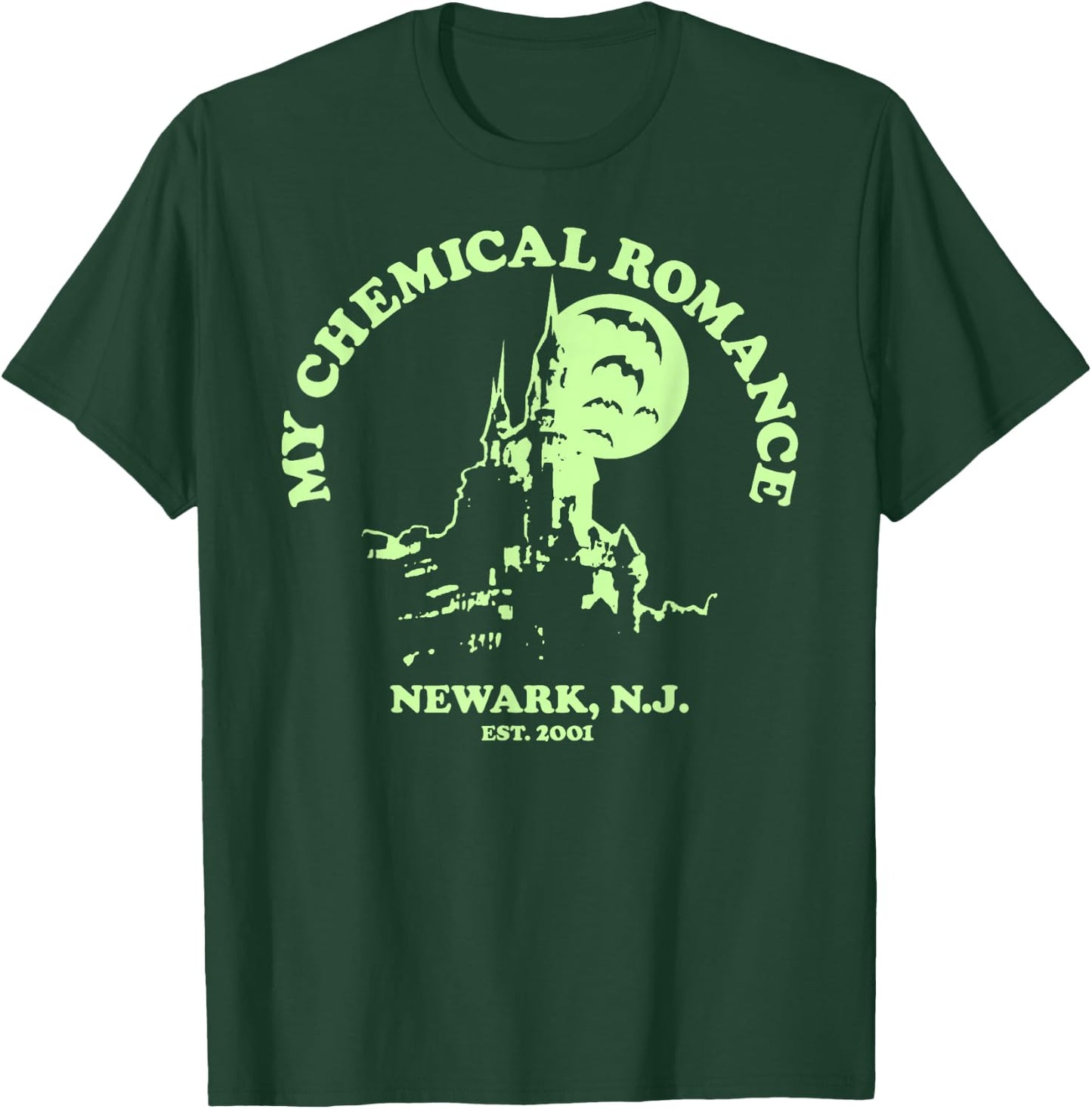 My Chemical Romance Haunted Castle T-Shirt - T-Shirt | Forest