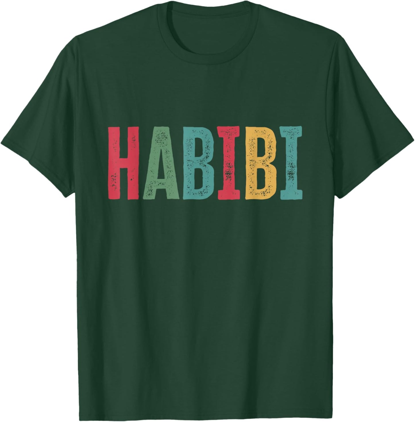Habibi Darling Arabic T-Shirt - T-Shirt | Forest