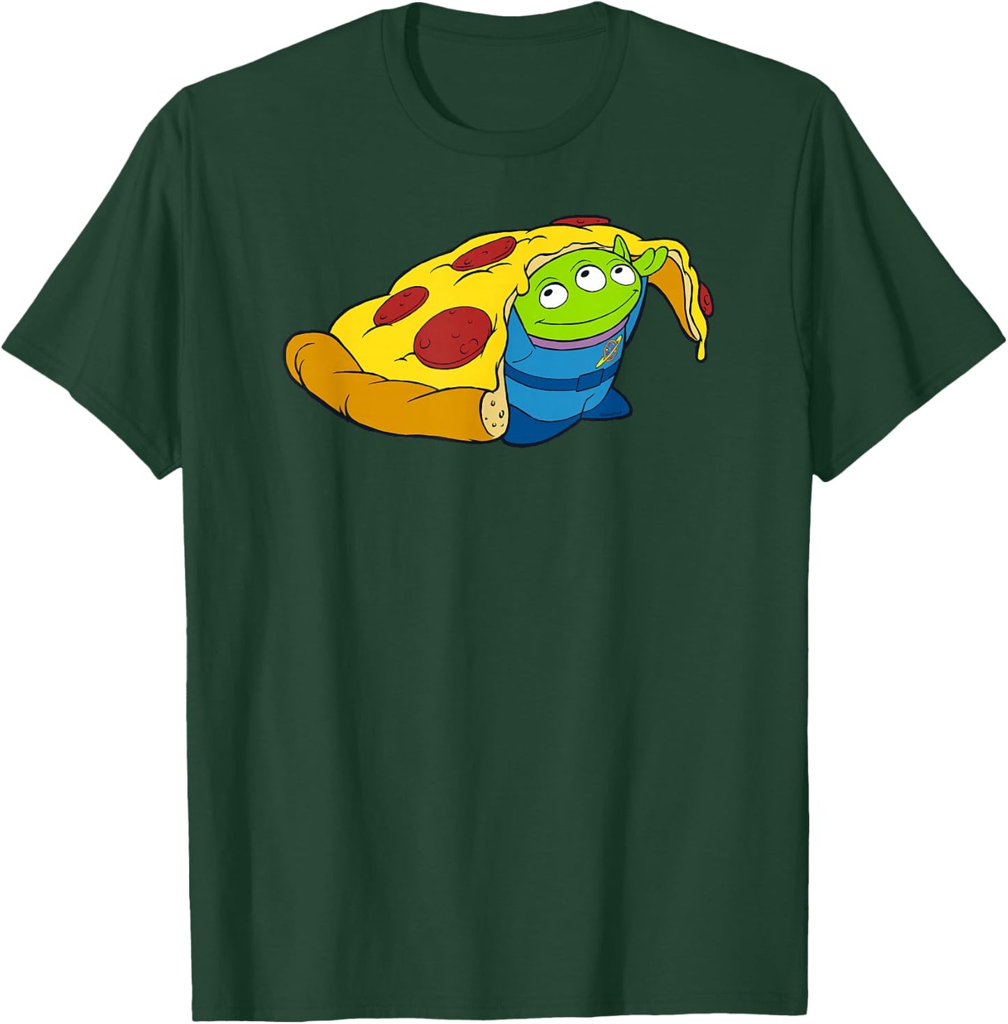 Disney and Pixar's Toy Story Alien Pizza T-Shirt - T-Shirt | Forest