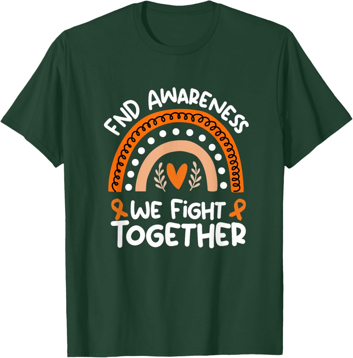 Functional Neurological Disorder Awareness Design | FND T-Shirt - T-Shirt | Forest