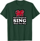 Utopia Sport Wrexham Shop Don't Forget To Sing When You Win Red Dragon T-Shirt - T-Shirt | Forest