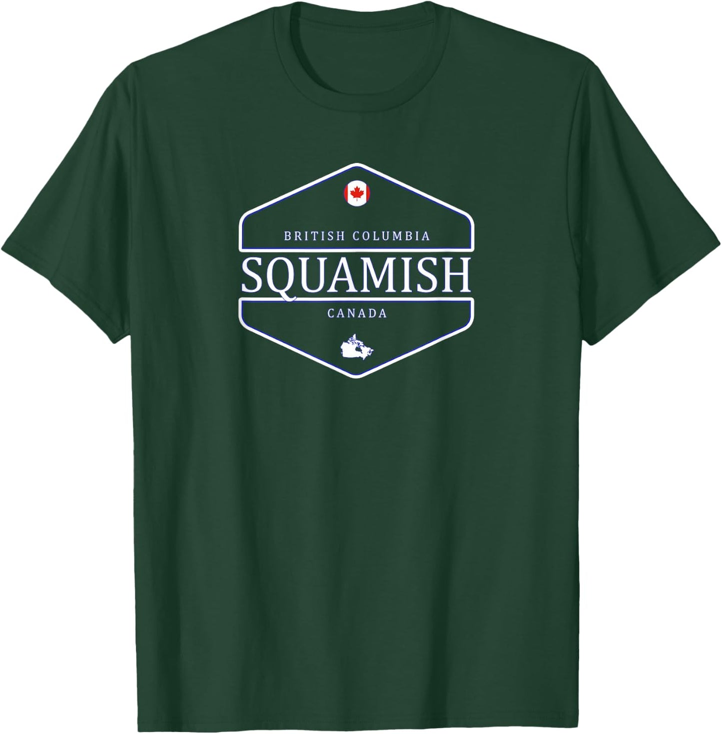 Squamish British Columbia Canada - Squamish BC Canada T-Shirt - T-Shirt | Forest