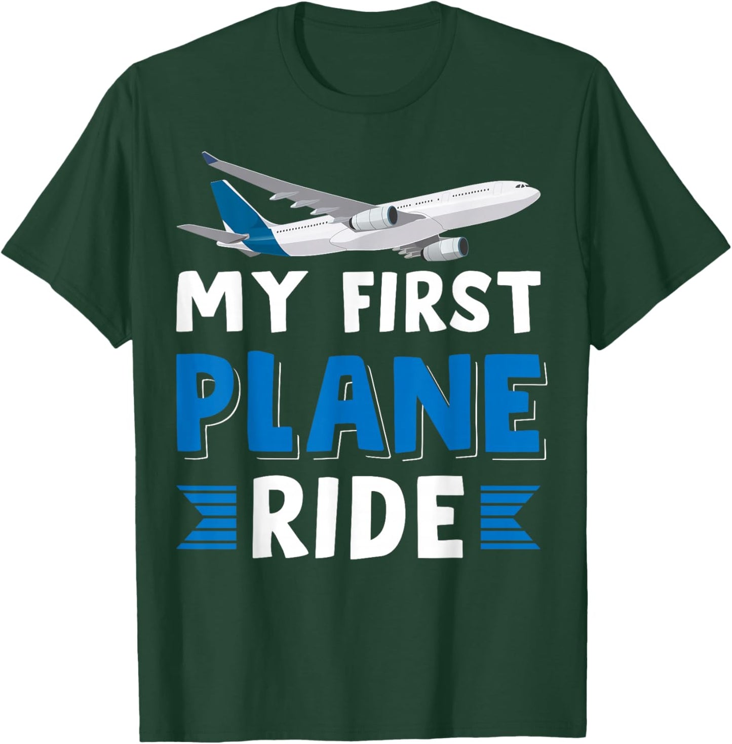 My First Plane Ride T-Shirt - T-Shirt | Forest