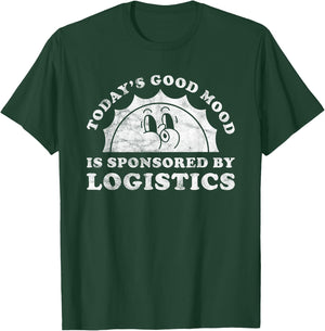 Funny Cute Retro Vintage Logistics T-Shirt - T-Shirt | Forest