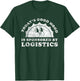 Funny Cute Retro Vintage Logistics T-Shirt - T-Shirt | Forest