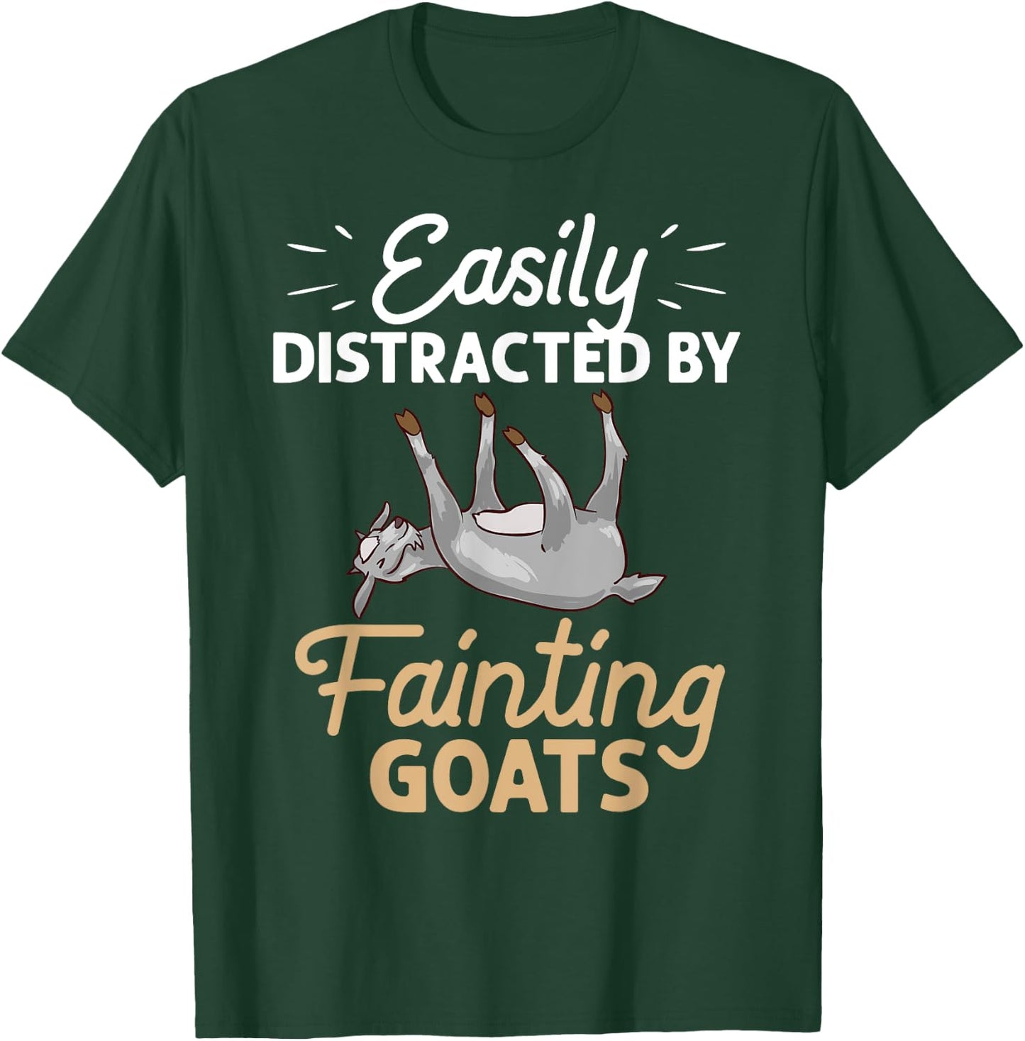 Fainting Goat Funny Tennessee Myotonic Goats T-Shirt - T-Shirt | Forest