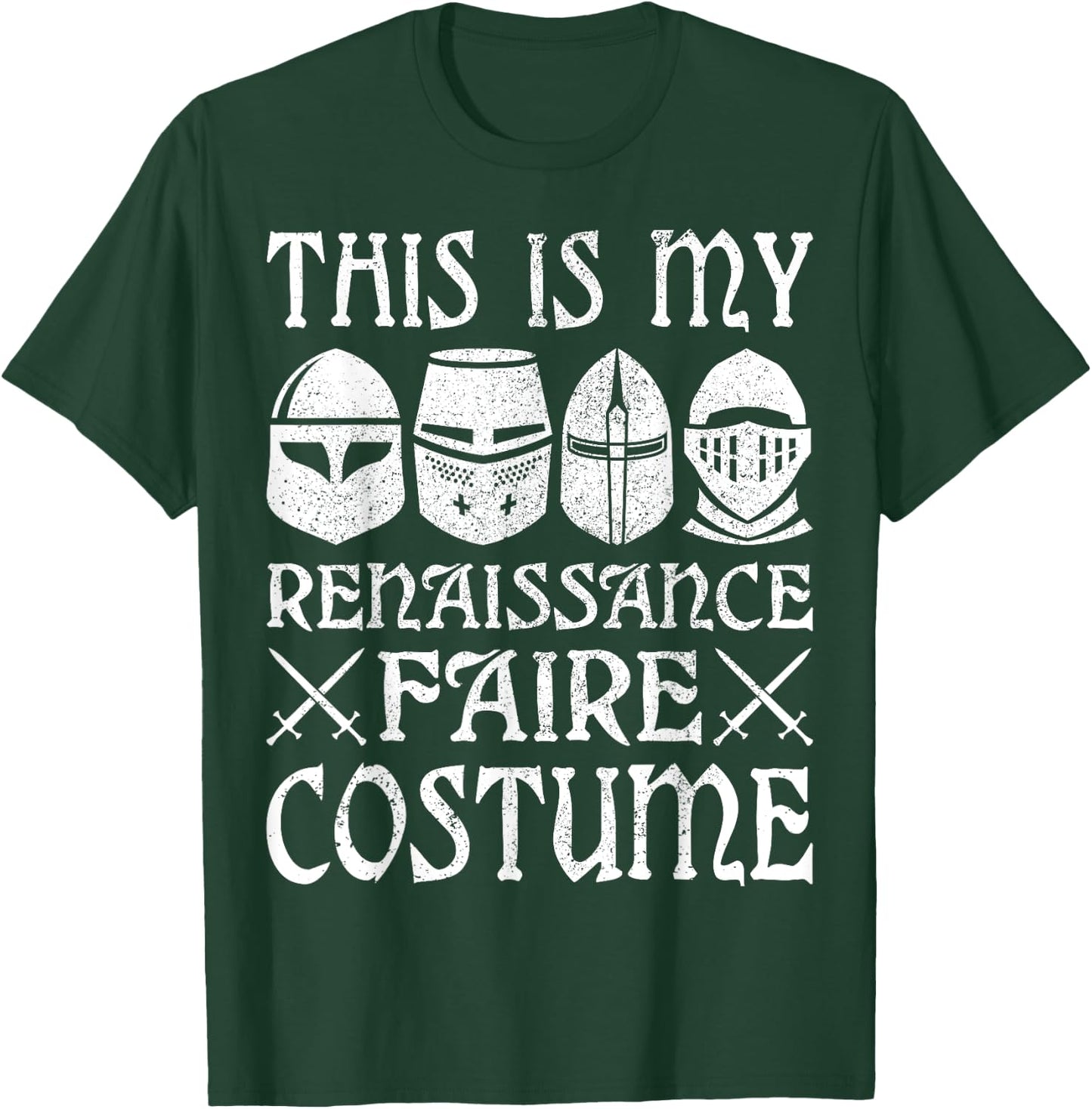 This Is My Renaissance Faire Costume Men Boys Kids Outfit T-Shirt - T-Shirt | Forest
