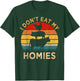 Vegetarian I Don't Eat My Homies | Turkey Day Thanksgiving T-Shirt - T-Shirt | Forest