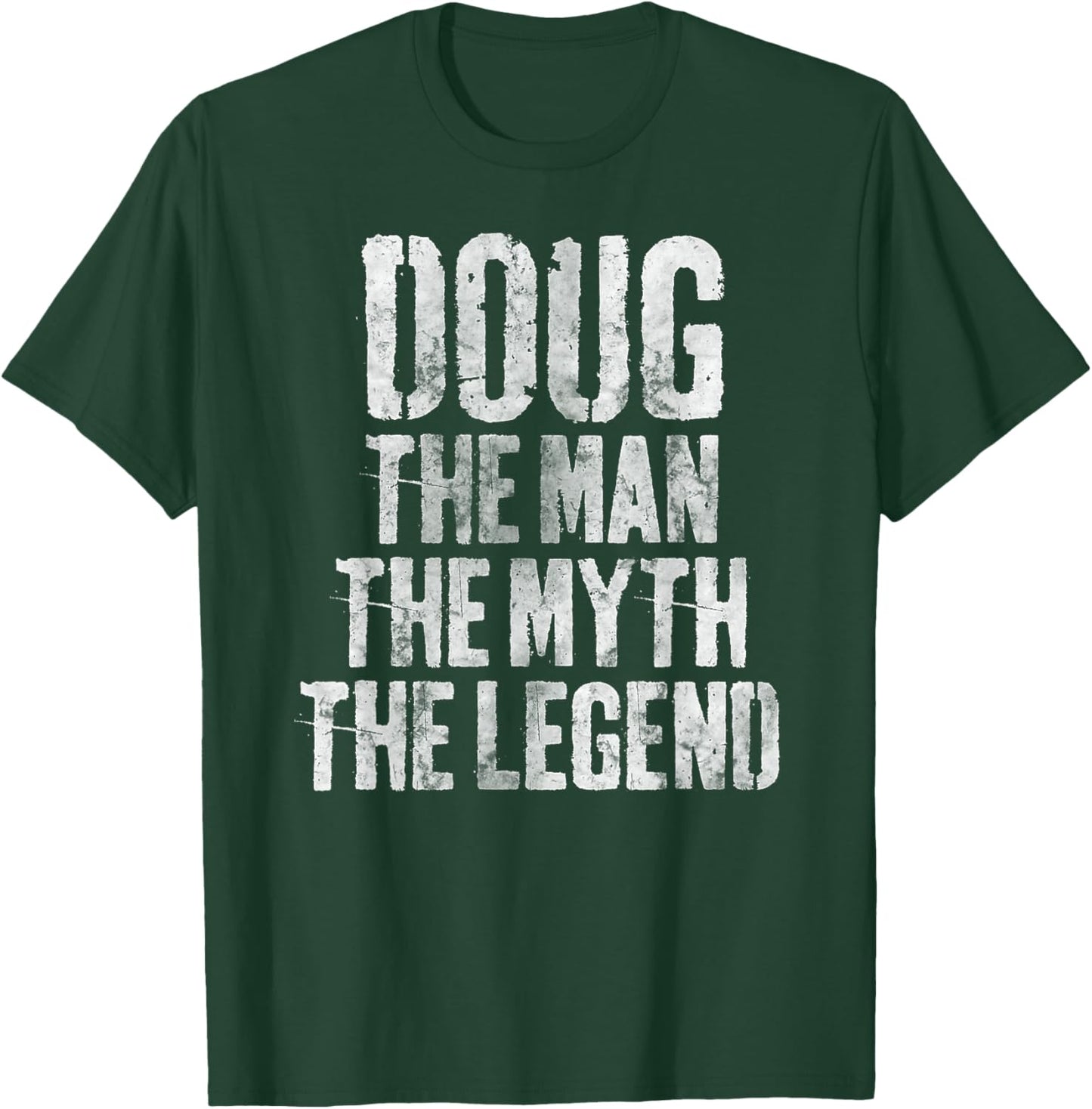 Personalized Shirt Doug The Man The Myth The Legend T-Shirt - T-Shirt | Forest