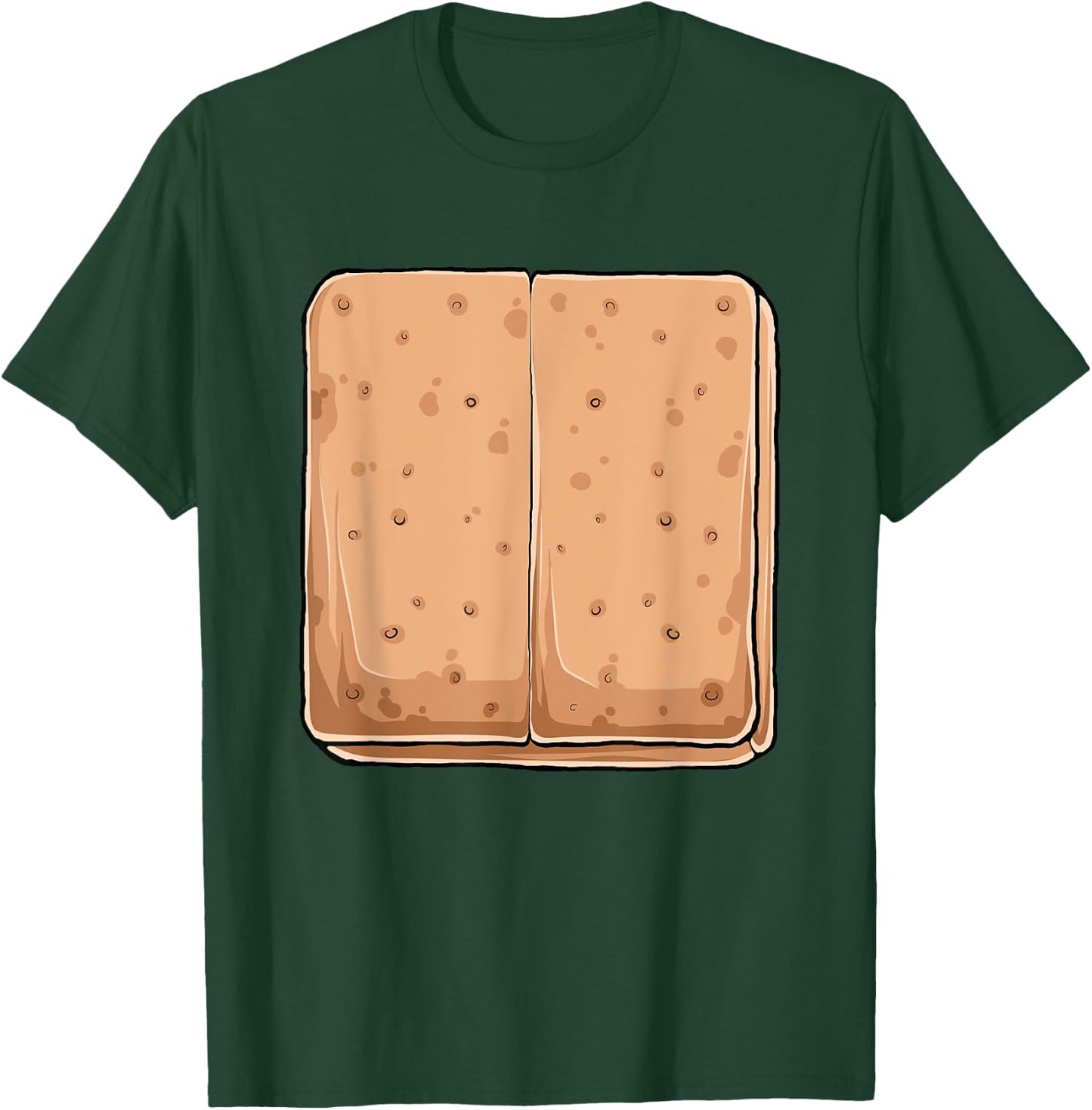 Graham Cracker S'mores Costume Group Camping T-Shirt - T-Shirt | Forest