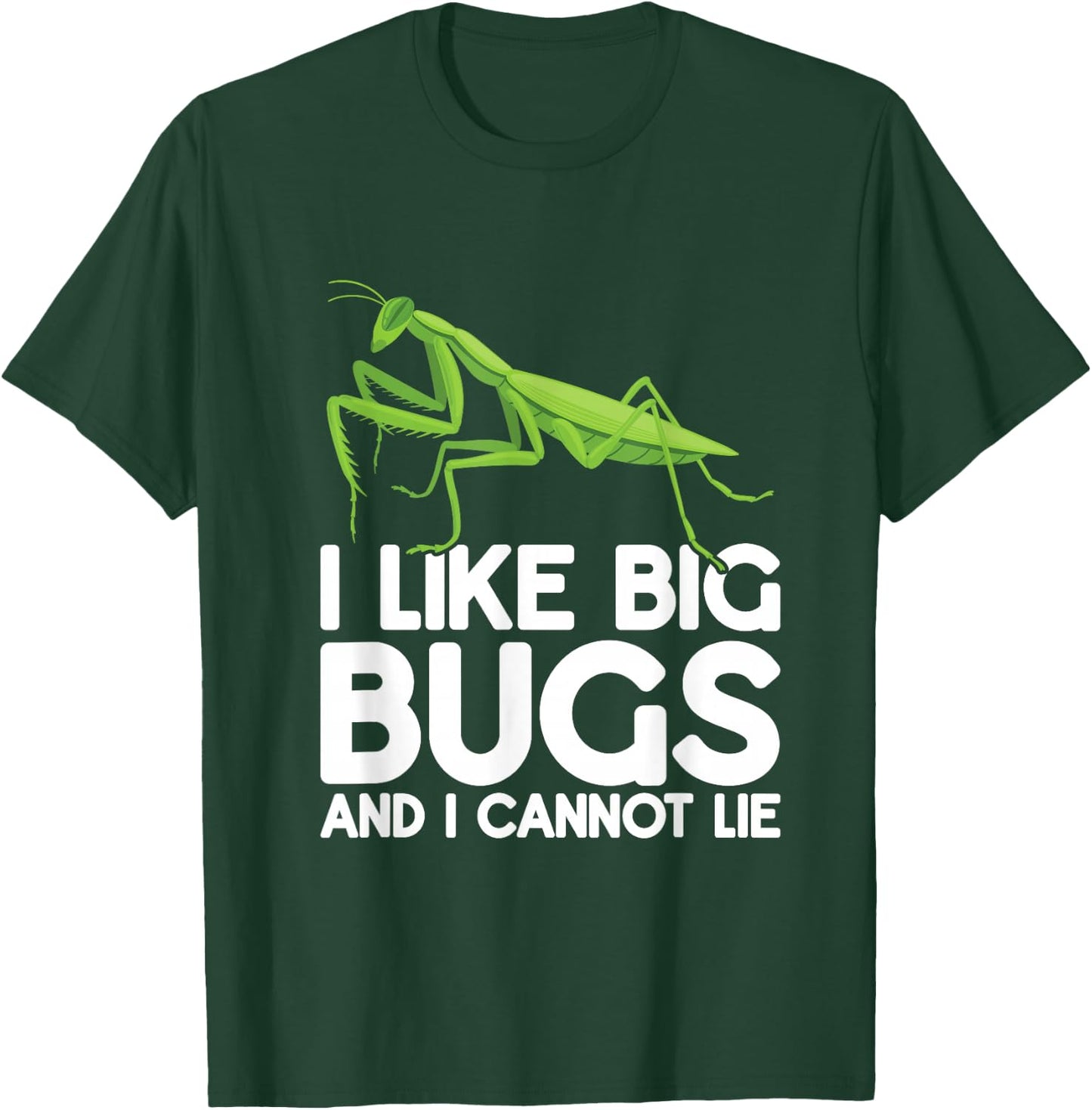 Praying Mantis Insects Bug Love Praying Mantis Retro T-Shirt - T-Shirt | Forest