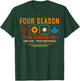 Four Season Total Landscaping Lawn Care Ladscape Architect T-Shirt - T-Shirt | Forest