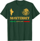 Monterrey Mexico Emblem, Monterrey T-Shirt - T-Shirt | Forest