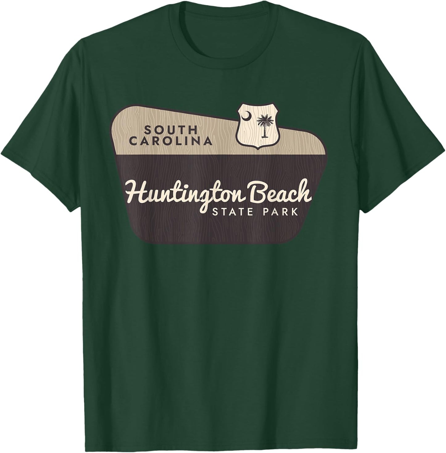 Huntington Beach State Park South Carolina Welcome Souvenir Women Kids T-Shirt - T-Shirt | Forest