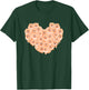 Pomeranian Hearts - Valentine's Day Dog Owner Pet Groomer T-Shirt - T-Shirt | Forest