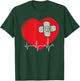 Heart Disease Survivor Awareness Month Support T-Shirt - T-Shirt | Forest