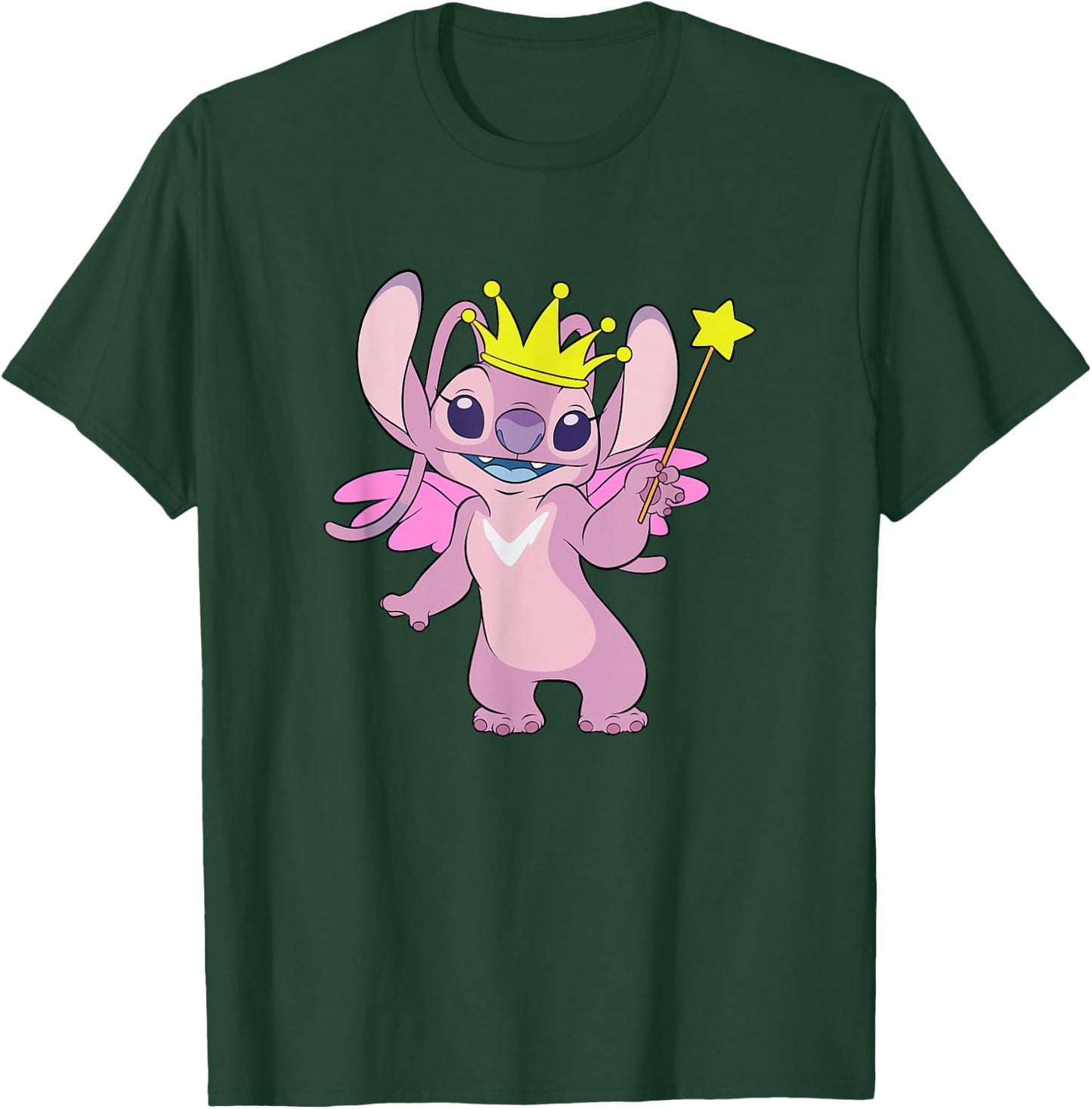 Disney Lilo & Stitch Christmas Angel Holiday Fairy Icon T-Shirt - T-Shirt | Forest