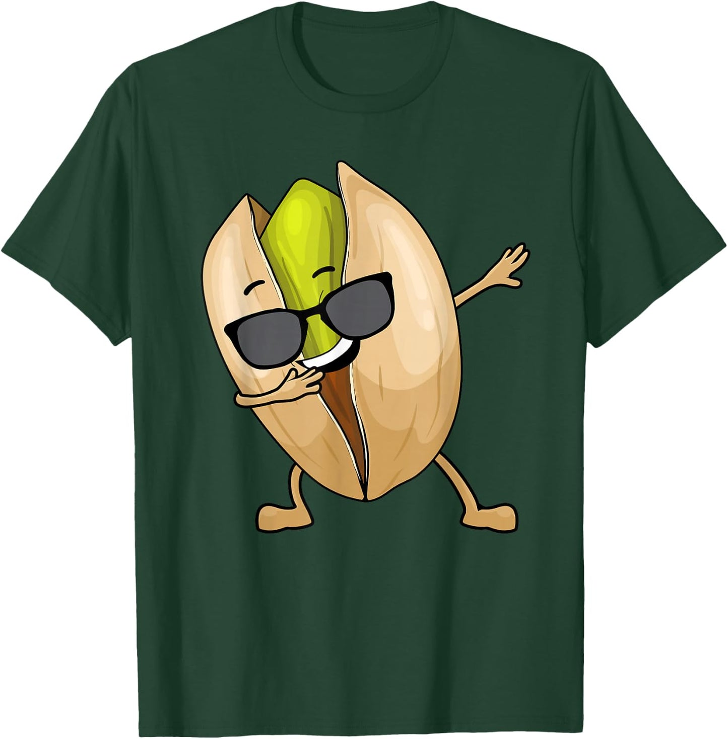 Pistachio Art Women Nut Food Lover Vegan Pistachios T-Shirt - T-Shirt | Forest