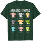 Axolotls Of The World Axolotl Amphibian Animal Lovers Kawaii T-Shirt - T-Shirt | Forest