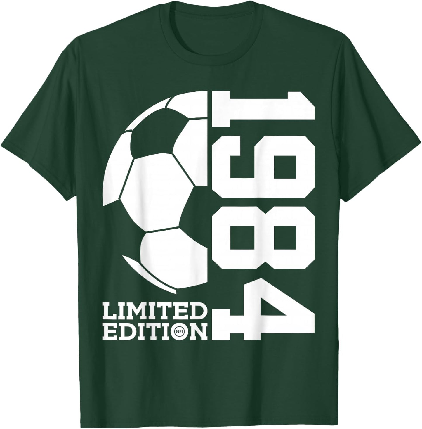 42nd BIRTHDAY SOCCER LIMITED EDITION 1984 T-Shirt - T-Shirt | Forest