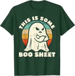 This is Some Boo Sheet Funny Halloween Costumes Men Women T-Shirt - T-Shirt | Forest