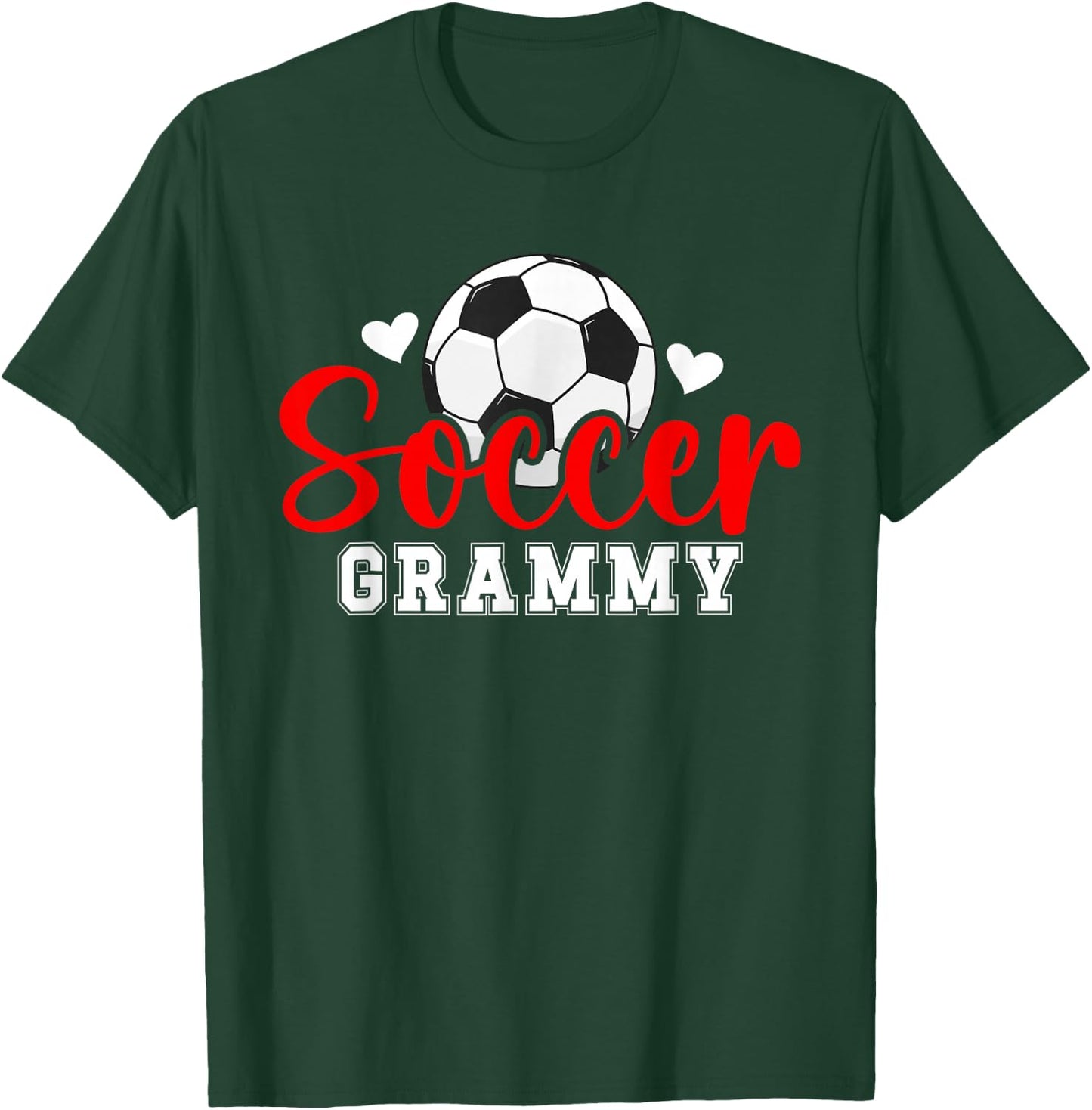 Soccer Grammy Grandma Grammy Of A Soccer Player Grammy T-Shirt - T-Shirt | Forest
