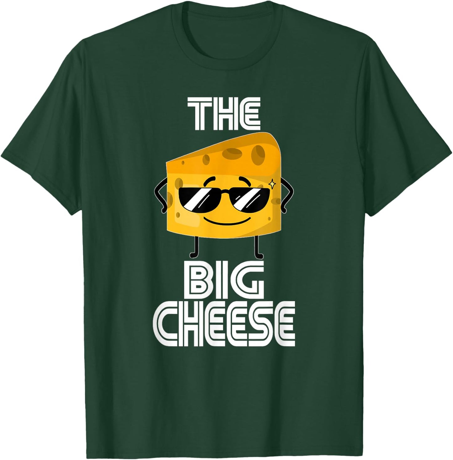 Who's Boss Here- The CEO Dad Funny Sunglasses The Big Cheese T-Shirt - T-Shirt | Forest