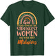 Nurse Midwife Birth Worker Faith Christian Rainbow God Found T-Shirt - T-Shirt | Forest