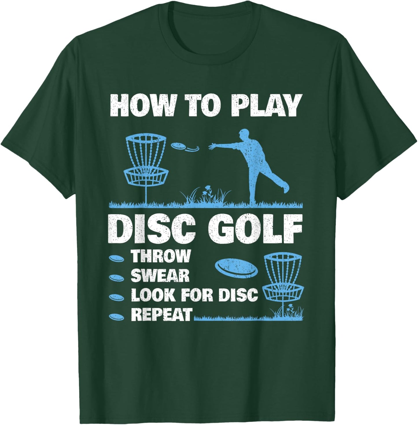 Best Disc Golf Women Disc Golf Tournament Player T-Shirt - T-Shirt | Forest