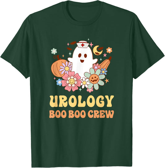 Urology Boo Boo Crew Nurse Halloween T-Shirt - T-Shirt | Forest