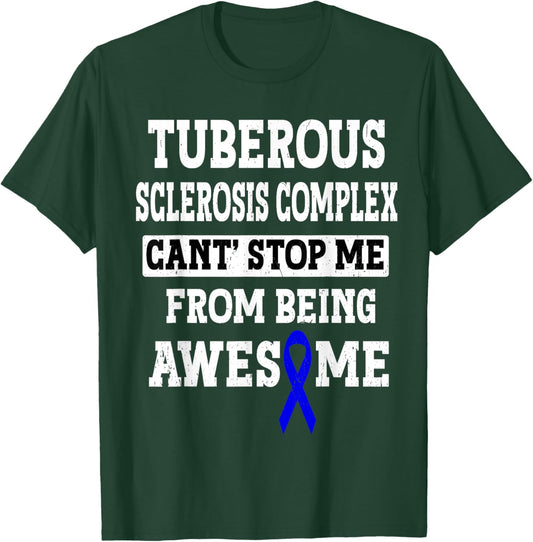 Tuberous Sclerosis Complex TSC Awareness Cute Ribbon T-Shirt - T-Shirt | Forest