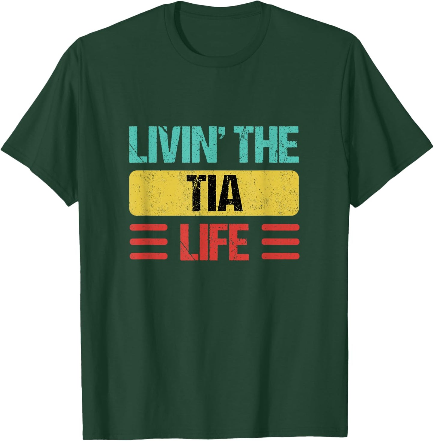 Tia Name T-Shirt - T-Shirt | Forest